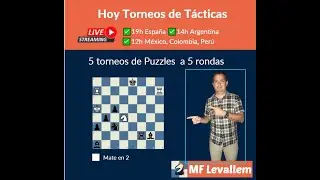 Torneos de T&aacute;ctica  con MF Levallem