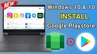 Как установить Google Play Store на Windows 10 и 11