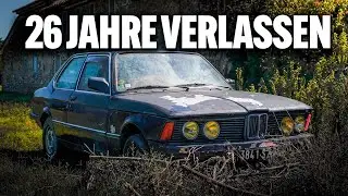 Wird sie nach 26 Jahren Stillstand wieder fahren? BMW E21 320 im Test