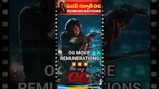 🔥 OG Movie Cast Remunerations 💥 | Filmy Tourist Shorts