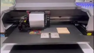 Nocai smart visual positioning 8 color uv flatbed printer for notebook printing #uvprinter
