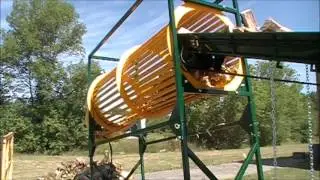 Clean Your Firewood with the Cord King Tumble King!