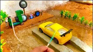Diy Tractor Cultivator Agriculture Machine Project #mini_creative #keep_villa
