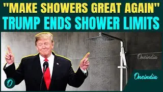 Viral: Trump Rants About Low Water Pressure In White House Shower, &lsquo;Need to Wash My Beautiful Hair&rsquo;