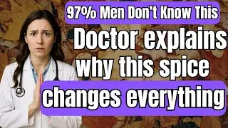 ADD THIS SPICE BEFORE BED 🌿 | SECRET NATURAL BOOST FOR MEN OVER 50 👴💪