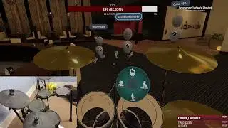 Green Day - Basket Case Quick Drum Cover In VRChat