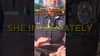 Cop Owned, Silenced and Educated by Guy Who Knows His Rights and Teaches The Cop The Actual Law
