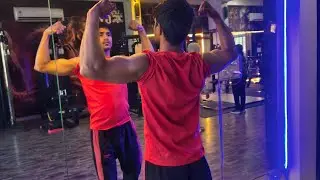 Biceps Workout At Gym 💪🏋️ #gym #workout #gymworkout #viral #vijendragym 