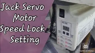 #jack servo motor #speed lock #internal speed lock #setting #jack servo drive #EE3-25A #zohaibkhantv