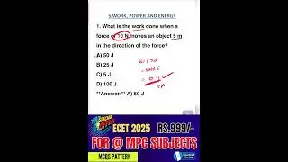 ECET 2025 Physics & Chemistry Guide | How to Score High & Get the Best Rank! 🚀 | Q-68 Explained