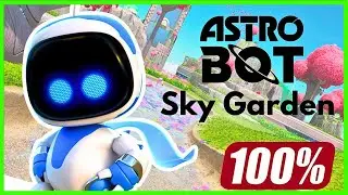 First Time Exploring Sky Garden Astro Bot PS5 Pro 4K Gameplay | Playing Sky Garden First 10 Minutes