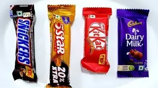 Snickers vs fivestar vs Dairymilk vs Milkybar or KitKat