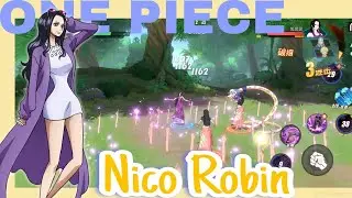 BEST WAIFU:NICO ROBIN 1VS3 PVP GAMEPLAY///ONE PIECE FIGHTING PATH|DEVIL CHILD|