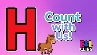 Count with the Letter H! ABC Game for Toddlers | Emma & Leo Clip