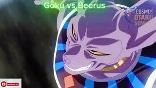Cena Goku vs Beerus - Battle of Gods (Batalha dos Deuses) #a&ccedil;&atilde;o #anime #luta #dragonballz