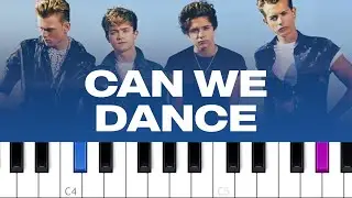 The Vamps - Can We Dance (piano tutorial)