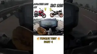 RC KA ROCKET 🚀 VS APACHE KA ATTACK: 🙀 KTM Duke RC 125 vs TVS Apache 160 4V Drag Race - Kaun Jeetega?