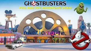 Ghostbusters, full ride pov, Motiongate, Dubai