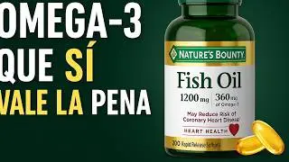 Omega-3 que S&iacute; Funciona | Nature's Bounty Fish Oil 1200 mg Review Honesta