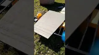 First paint on my new Jon boat deck..new modifications