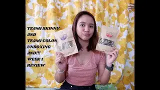 TEAMI BLENDS (SKINNY and COLON), UNBOXING AND WEEK 1 REVIEW!