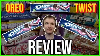 Oreo Twists Vanilla & Raspberry Flavour Review