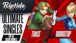 Toast vs Doorstop - Ultimate Singles Top 48: Losers Round 3 - Riptide 2022 | Young Link vs ZSS