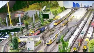 Modelspoorbaan vol in bedrijf met de mooiste beelden (2) (Detaillering, Mega Fahrvideo, en tips)