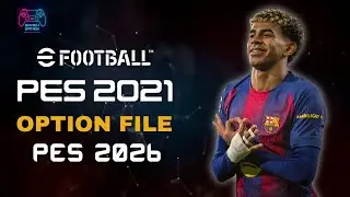 OPTION FILE PES 2021 JANEIRO 2026 | Transfer&ecirc;ncias Atualizadas | Guia de Instala&ccedil;&atilde;o PC/ PS4/PS5