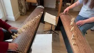 生徒さんと合奏 ７　中国地方の子守唄 （箏入門の為の小品集 吉崎克彦著 より）箏二重奏