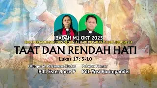 LIVE M1 - TAAT DAN RENDAH HATI (Lukas 17: 5-10)