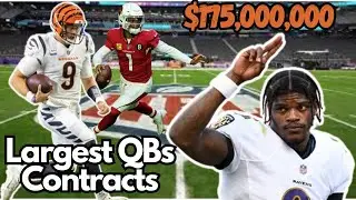 Breaking Down the 12 Largest QB Contracts in NFL History!!