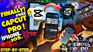FREE CAPCUT PRO || FOR IPHONE, IOS || 100% WORKING TRICK ✅😱!!