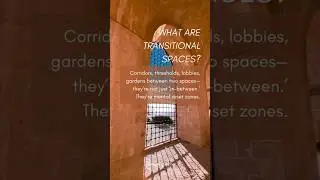 Transitional spaces in architecture #designxpsyche #transitionalspaces #corridors #neuroarchitecture