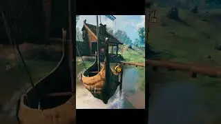 New Fishing House Build Tutorial Out Now! #shorts #valheimbuilding #valheim #valheimgameplay