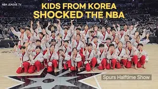 🏀NBA Halftime Show Shocks the Crowd 🇰🇷샌안토니오 스퍼스 경기장에서 울린 대한민국 이글스 태권도 | Korea Eagles VLOG