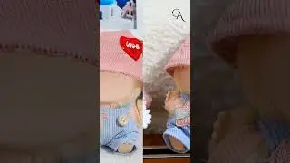 17cm Doll Clothes - Kawaii Chic Style Set for 17cm Dolls, Cute Doll Outfit with Accessories -