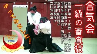 合気会 一級の審査技