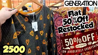 Generation Flat 50%Off Winter Sale 2026&hearts;️Generation Suit 2500&hearts;️Generation Sale