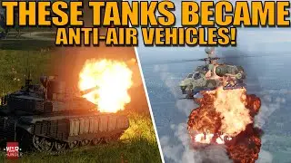 Добавлена ​​НОВАЯ ФУНКЦИЯ, которая превращает ОБТ в ПВО! - War Thunder