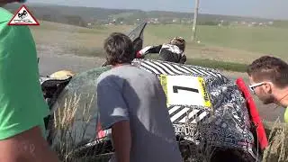 Ралли №54 ICrash Robert Consani   Citro&euml;n DS3 R5   Barum Rally Zl&iacute;n