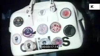 1970s Northern Soul Style, Bowling Bags | Premium Footage