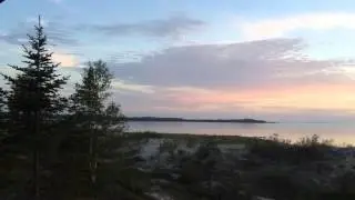 Cathead Bay sunset with frogs