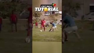 CR7🇵🇹Nike Football Skill Tutorial📺 #cr7 #cristianoronaldo #football #ronaldo #soccer #tutorial