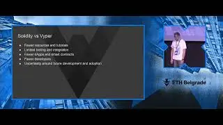 Smart Contract Development with Vyper, the Pythonic Language - Mladen Milankovic | HTEC Group