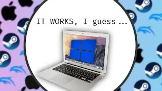 Gaming on a 2015 MacBook Air cause why not? (macbook air 2015 logicboard replacement!)