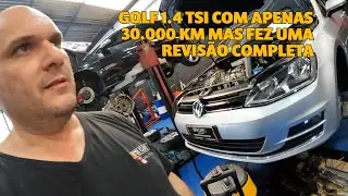 GOLF 1.4 TSI COM APENAS 30.000KM MAS FEZ UMA REVIS&Atilde;O COMPLETA