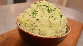 Как приготовить сливочное картофельное пюре с укропом: готовим с Кимберли