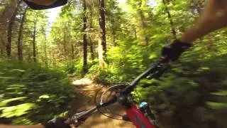 Atomic Dog trail on Galbraith Mountain