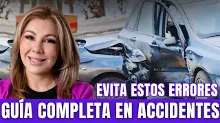 ¿Tuviste un ACCIDENTE? Qué hacer y qué NO hacer en un CHOQUE 